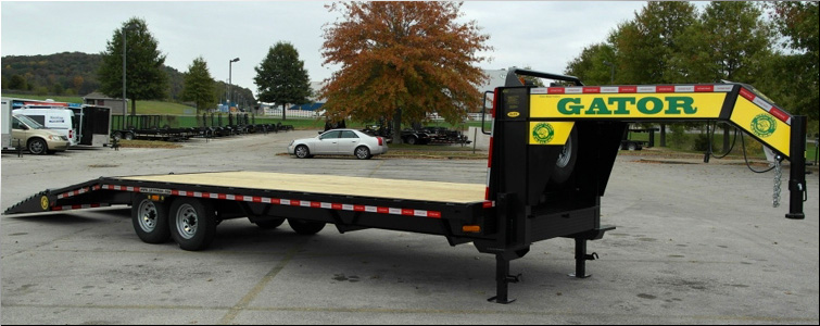 Gooseneck flat bed trailer for sale14k  Bell County, Kentucky